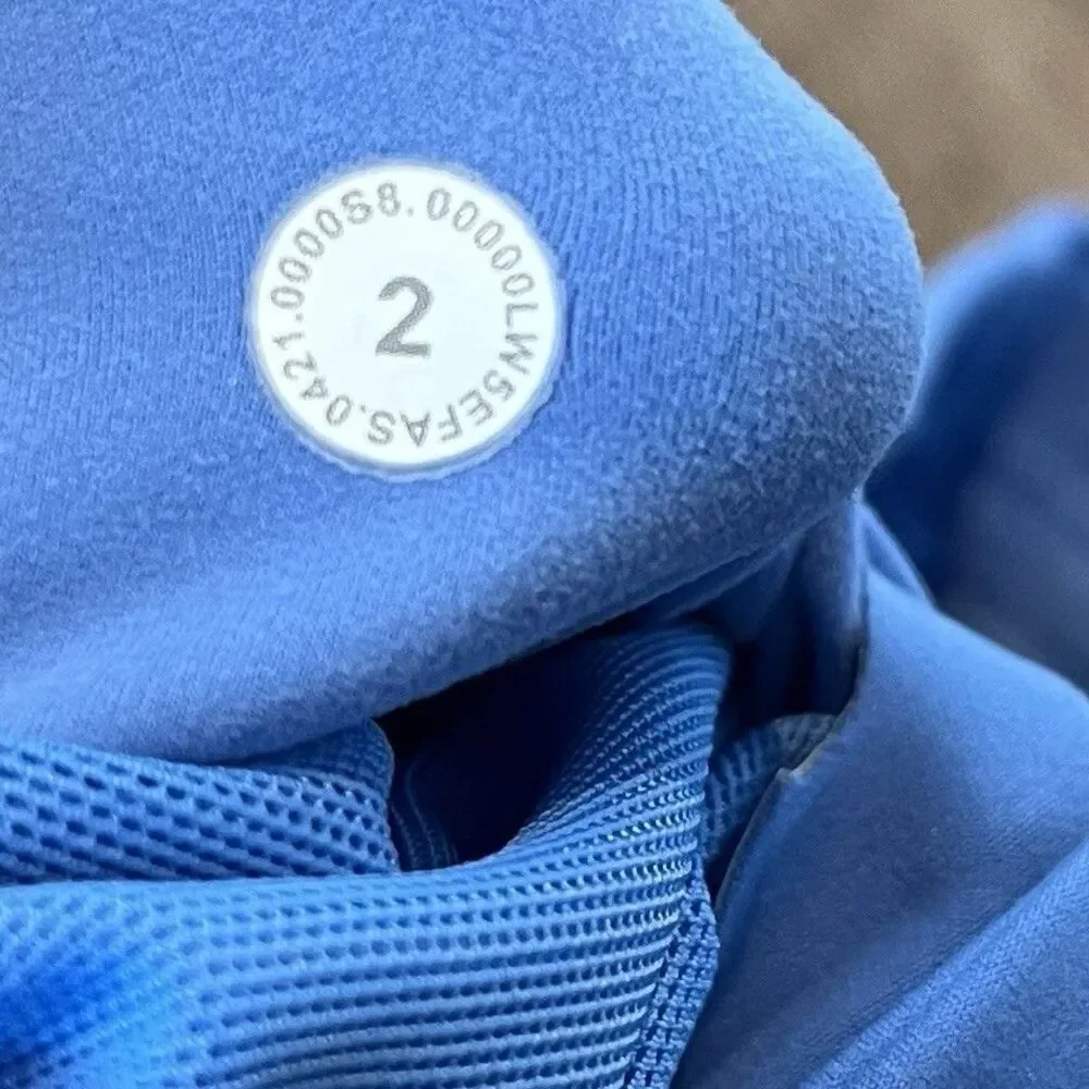 Lululemon Base Pace High Rise HR Tight Women’s Size 2 Blue 25” Leggings Pants - Picture 5 of 10